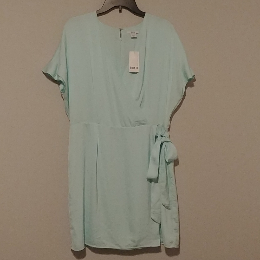 Light teal dress